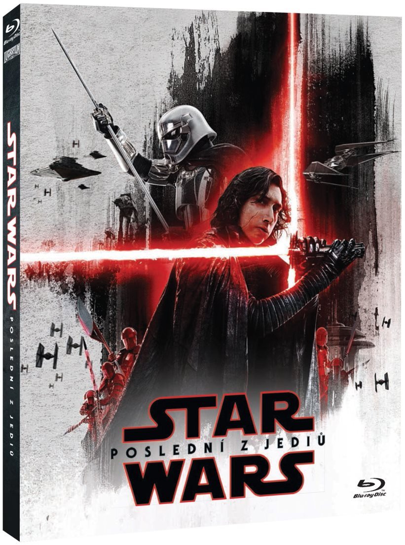 Star Wars Poslední z Jediů (2BD: 2D+bonusový disk) - Limitovaná edice První řád - Blu-ray