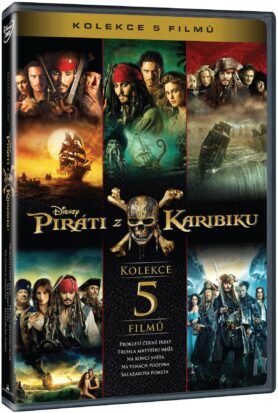 Piráti z Karibiku kolekce 1-5 (5DVD) - DVD