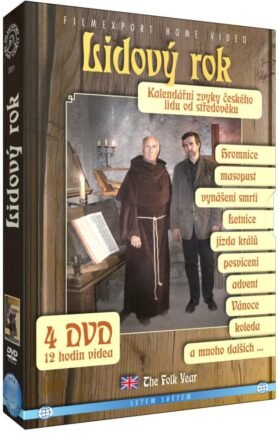 Lidový rok: Kalendářní zvyky českého (4DVD) - DVD