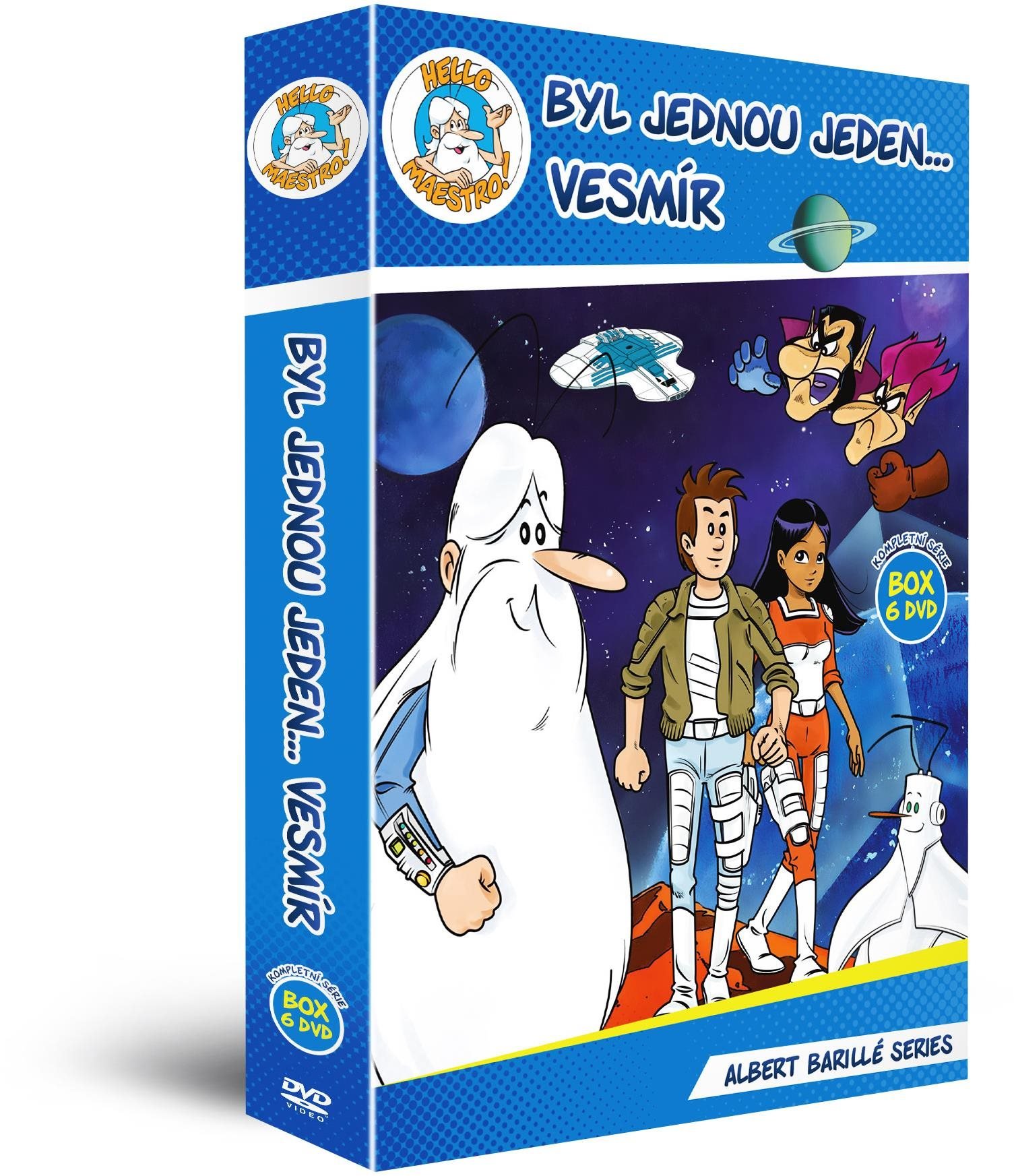 Byl jednou jeden vesmír (remasterovaná verze - 6x DVD) - DVD