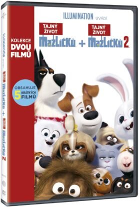 Tajný život mazlíčků 1+2 (2DVD) - DVD