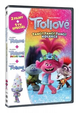 Trollové: Tanči! Tanči! Tanči! kolekce (3 DVD) - DVD