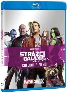 Strážci Galaxie kolekce 1-3 - 3 blu-ray