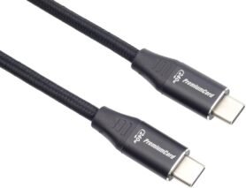 PremiumCord Kabel USB-C M/M, 240W 480Mbps, 2 m