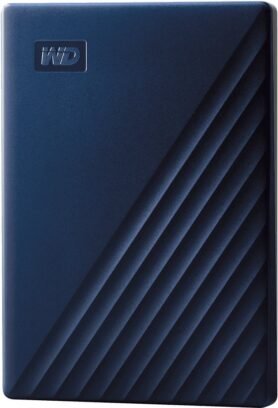 WD My Passport pro Mac 2TB, modrý
