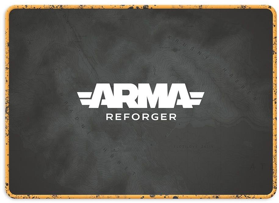 Arma Reforger Map Mousemat Small 350 × 250 mm