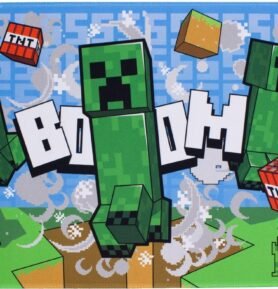 Minecraft - Creeper - herní podložka na stůl