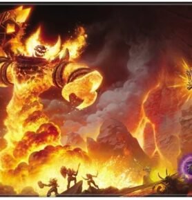 World of Warcraft Classic - Ragnaros - Podložka pod myš a klávesnici