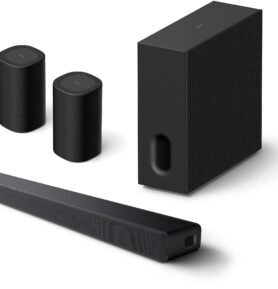 Sony HT-A3000, Dolby Atmos® 3.1 + 2x Sony BRAVIA Theatre Rear 8 + Sony BRAVIA Theatre Sub 7