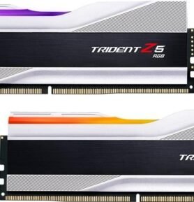 G.SKILL 32GB KIT DDR5 6000MHz CL36 Trident Z5 RGB Silver