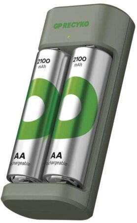 GP Eco E221 + 2× AA ReCyko 2100