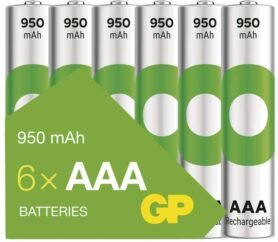 GP Nabíjecí baterie ReCyko 950 AAA (HR03), 6 ks