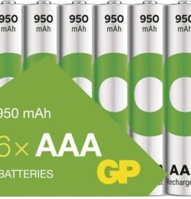 GP Nabíjecí baterie ReCyko 950 AAA (HR03), 6 ks