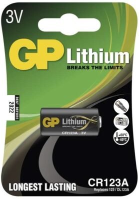 GP CR123A lithiová 1ks v blistru