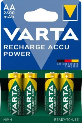 VARTA Recharge Accu Power 4 AA 2600 mAh R2U