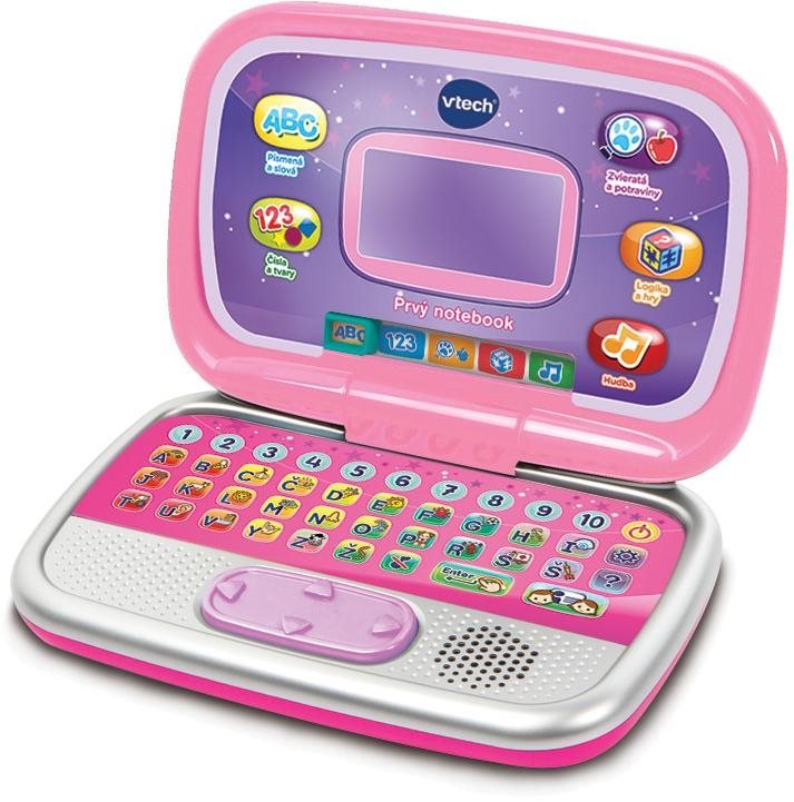 Vtech Prvý notebook - ružový SK