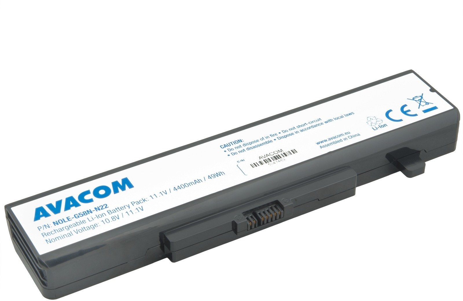 Avacom pro Lenovo IdeaPad G580, Z380, Y580 series Li-Ion 11,1V 4400mAh