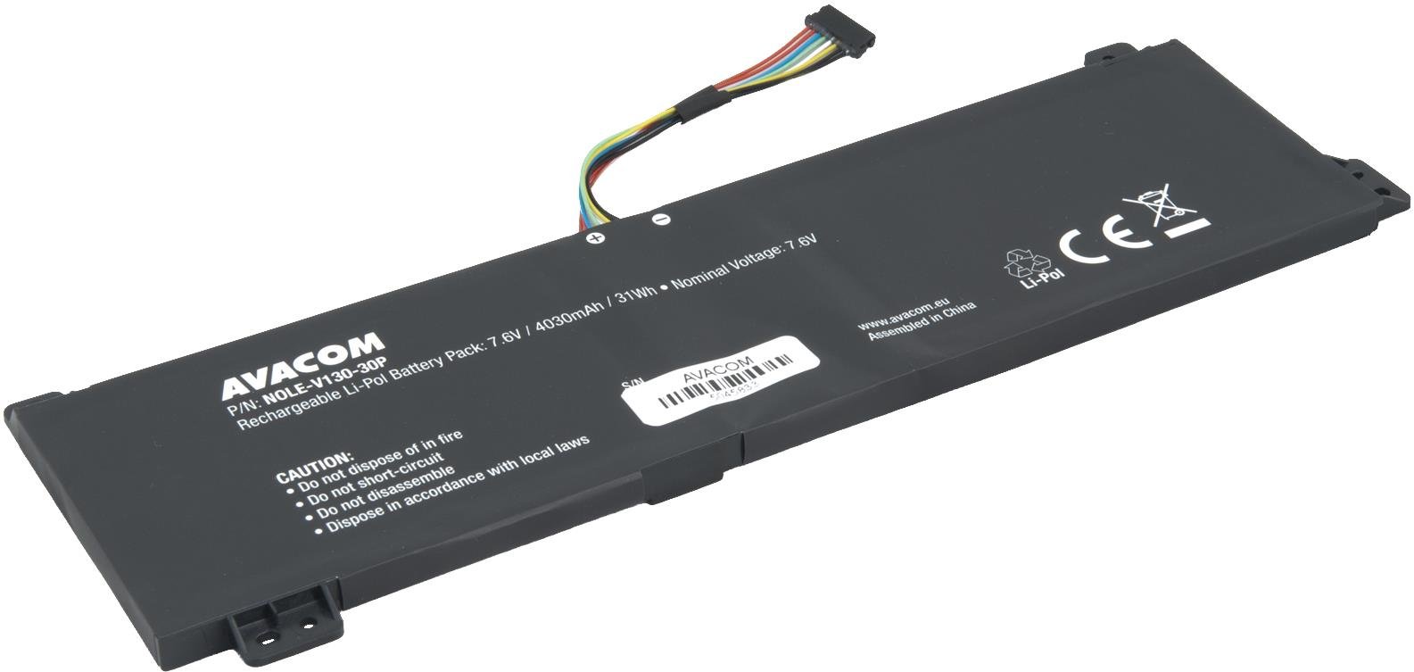 AVACOM pro Lenovo V130-15IKB, V330-15IKB Li-Pol 7,6V 4030mAh 31Wh