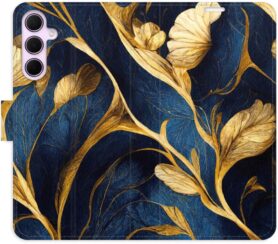 iSaprio Flip pouzdro GoldBlue pro Samsung Galaxy A55 5G