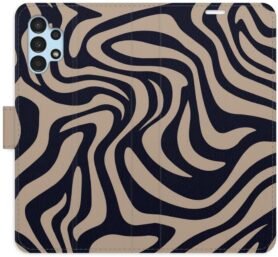 iSaprio Flip pouzdro Zebra Black 02 pro Samsung Galaxy A13 / A13 5G