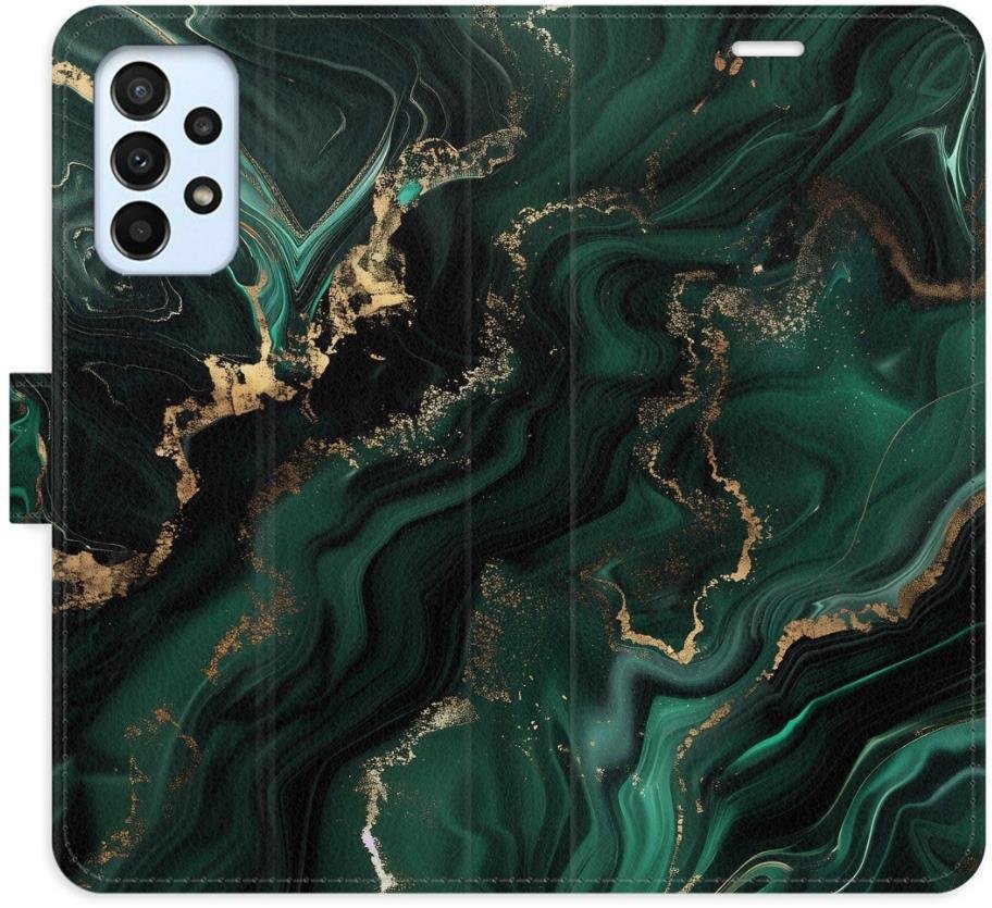iSaprio Flip pouzdro Emerald 02 pro Samsung Galaxy A23 / A23 5G