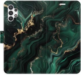 iSaprio Flip pouzdro Emerald 02 pro Samsung Galaxy A32