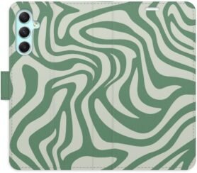 iSaprio Flip pouzdro Zebra Green 02 pro Samsung Galaxy A34 5G