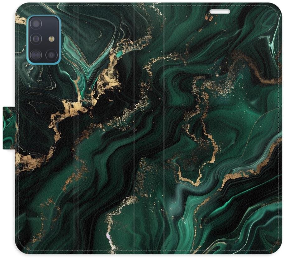 iSaprio Flip pouzdro Emerald 02 pro Samsung Galaxy A51