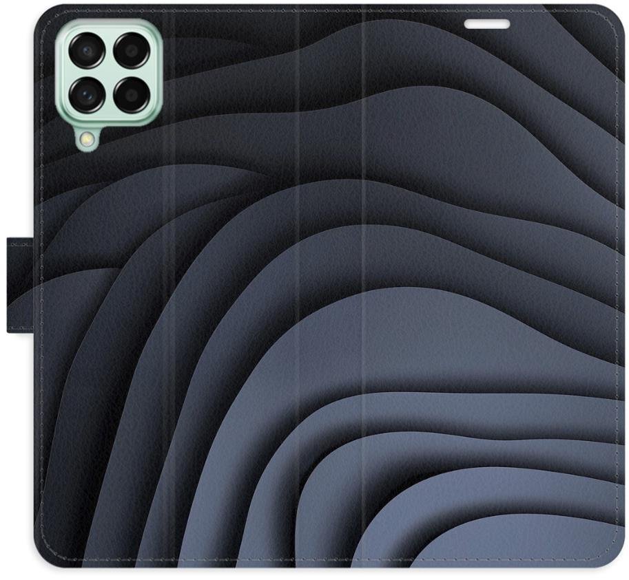 iSaprio Flip pouzdro Dark Waves pro Samsung Galaxy M53 5G