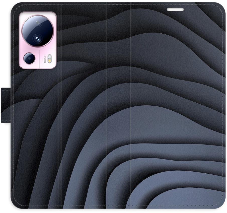 iSaprio Flip pouzdro Dark Waves pro Xiaomi 13 Lite