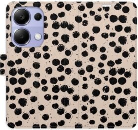 iSaprio Flip pouzdro Dotted 02 pro Xiaomi Redmi Note 13 Pro