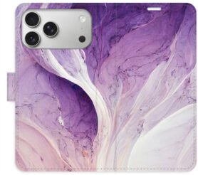 iSaprio Flip pouzdro Purple Paint pro iPhone 17 Pro Max