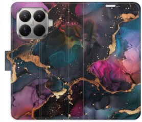 iSaprio Flip pouzdro Dark Marble pro Xiaomi 15T Pro