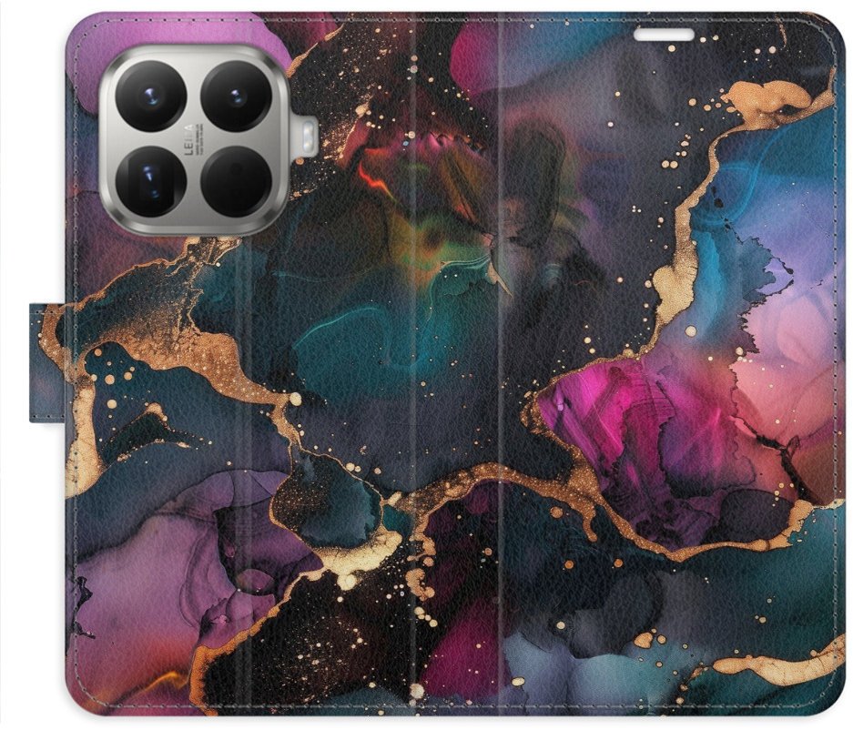 iSaprio Flip pouzdro Dark Marble pro Xiaomi 15T Pro