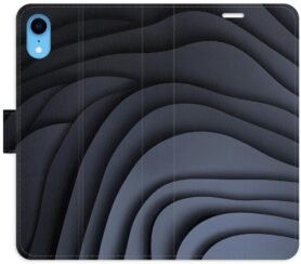 iSaprio Flip pouzdro Dark Waves pro iPhone XR