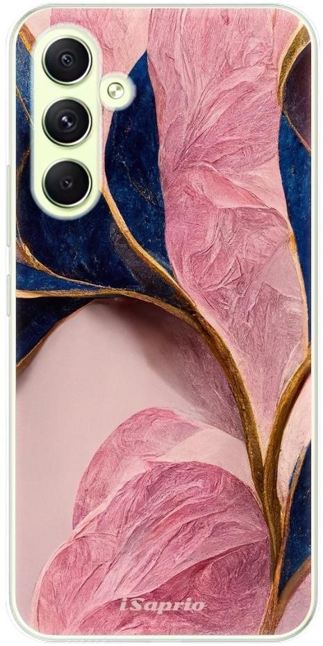 iSaprio Pink Blue Leaves pro Samsung Galaxy A54 5G