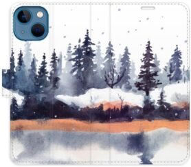 iSaprio flip pouzdro Winter 02 pro iPhone 13