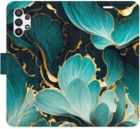 iSaprio flip pouzdro Blue Flowers 02 pro Samsung Galaxy A32