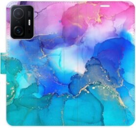 iSaprio flip pouzdro BluePink Paint pro Xiaomi 11T / 11T Pro
