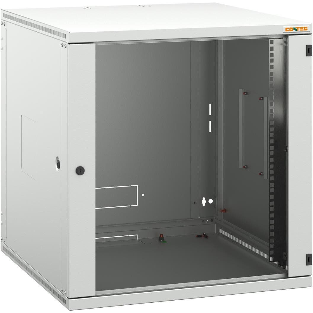 Conteg RUN-12-60/50 - 19" nástěnný rozvaděč 12U, 600 × 500 mm šedý