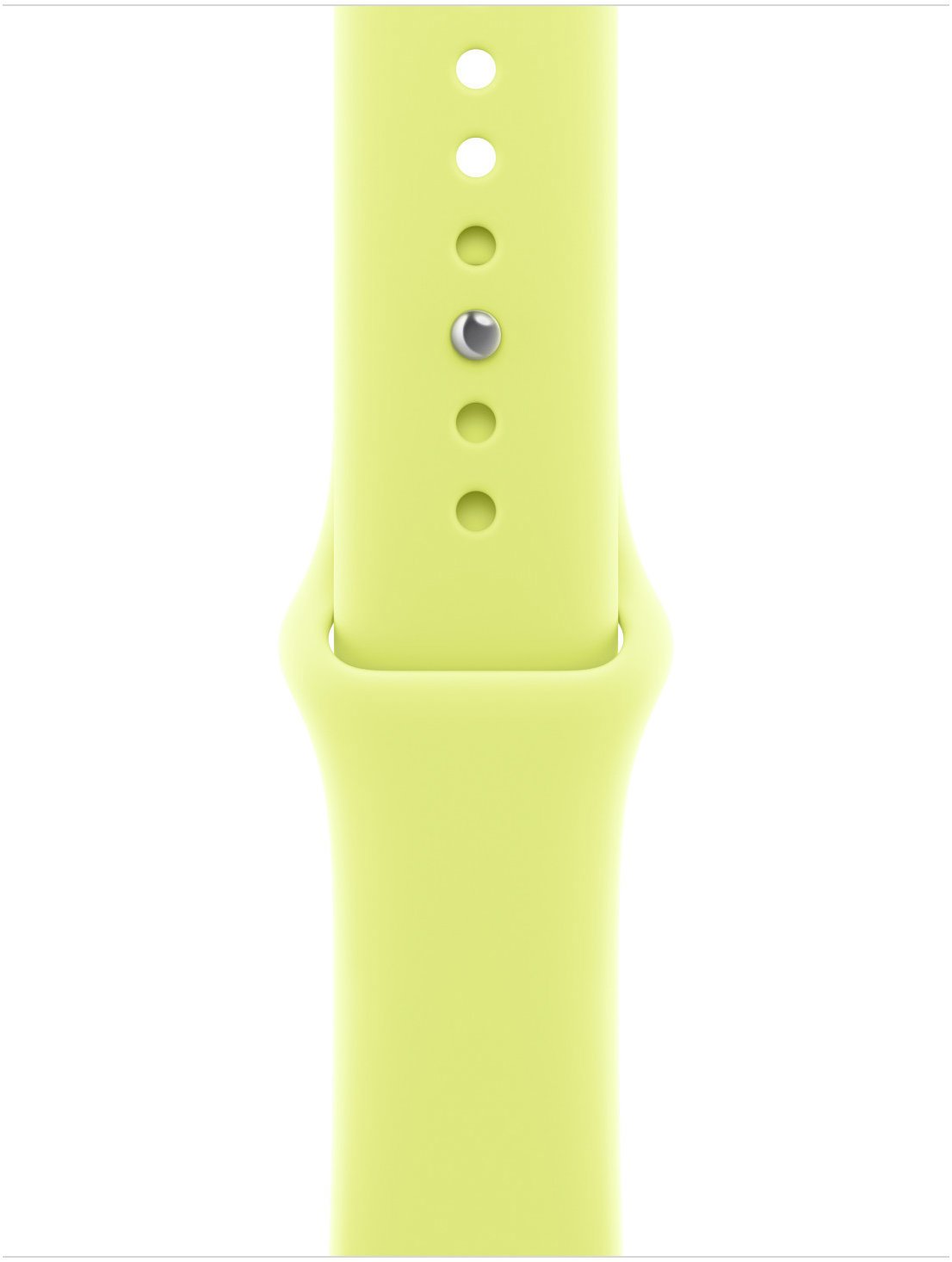 Apple Watch 42mm neonově žlutý sportovní řemínek - M/L