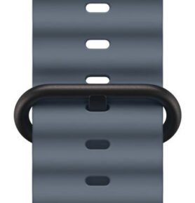 Apple Watch 49mm ocelově modrý Oceánský řemínek - provedení z černého titanu
