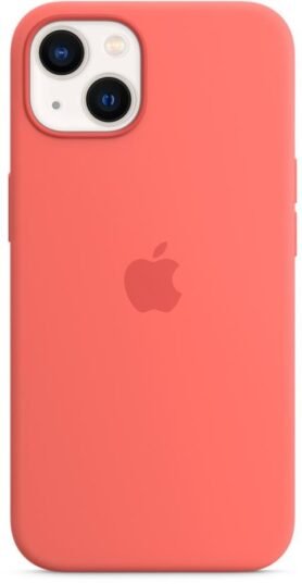 Apple iPhone 13 Silikonový kryt s MagSafe pomelově růžový