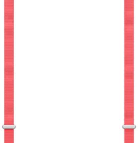 Apple Crossbody popruh guavově růžový