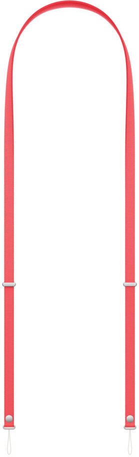 Apple Crossbody popruh guavově růžový