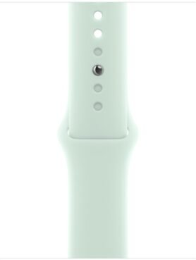 Apple Watch 40mm akvamarínový sportovní řemínek - M/L