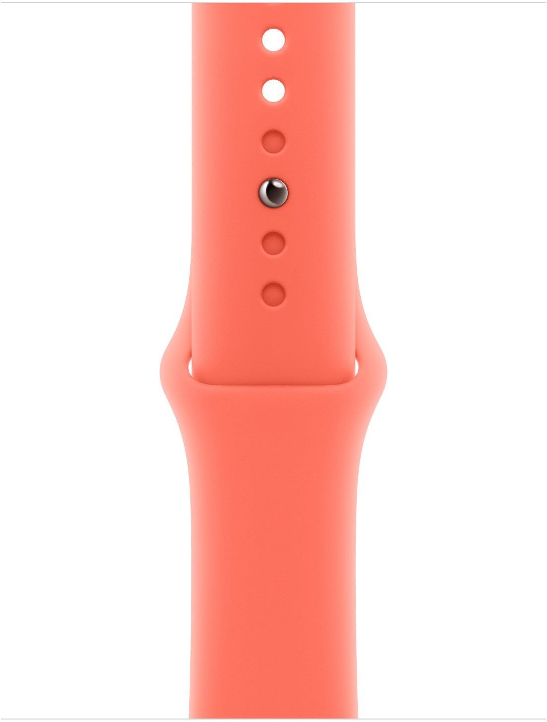 Apple Watch 42mm mandarinkový sportovní řemínek - M/L