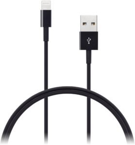 CONNECT IT Wirez Lightning Apple 1m černý