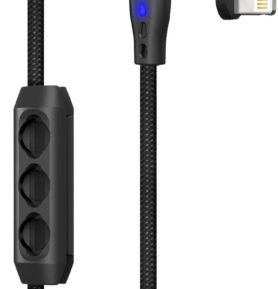 CONNECT IT Magnetic PowerLink 3in1, 2m, černá