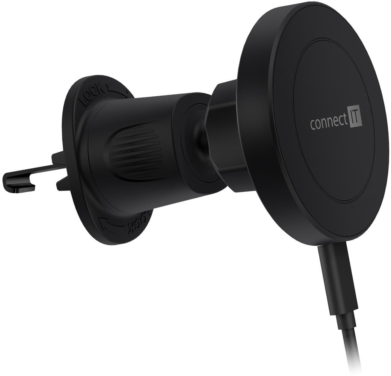 CONNECT IT InCarz Magsafe nabíječka, black